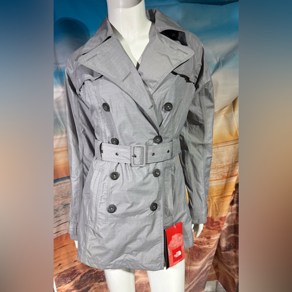 NWT The North Face Maya Short Trench Coat - Picture 1 of 6